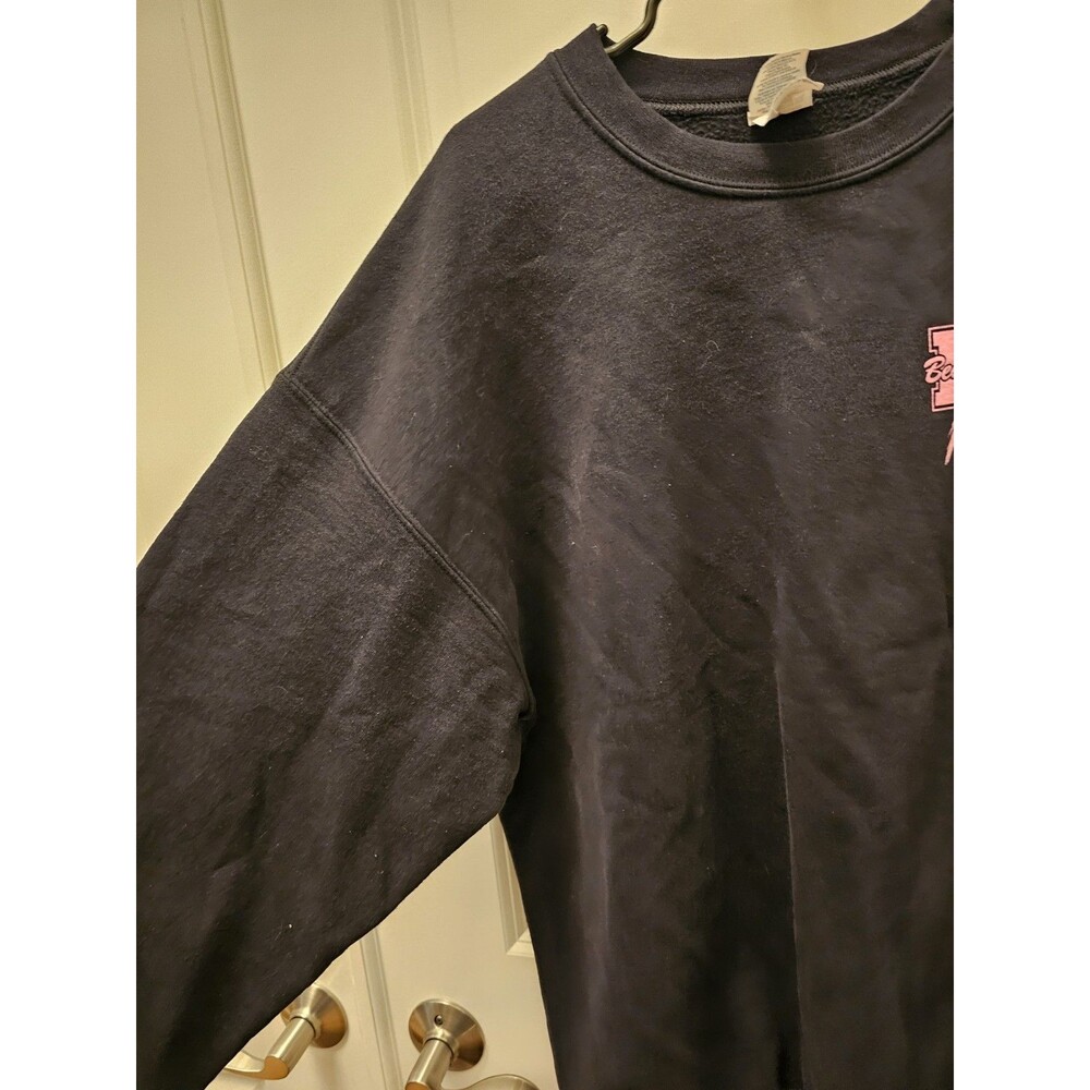 Beavers Breast Cancer Awareness Hoodie Womens Size XL Black & Pink - Picture 4 of 8